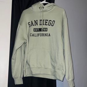 San Diego medium sweatshirt mint green